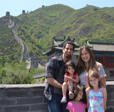 The Crownobles at the Great Wall in China